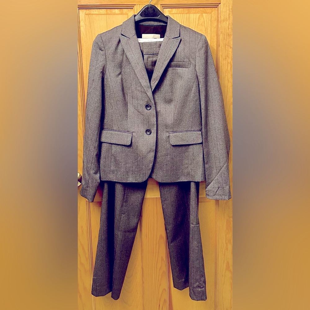 This is a very nice pant suit! Think outside the box.